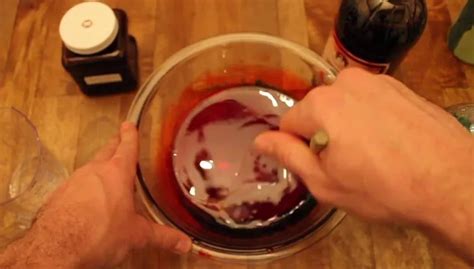 fake blood for clothes recipe|how to make washable blood.